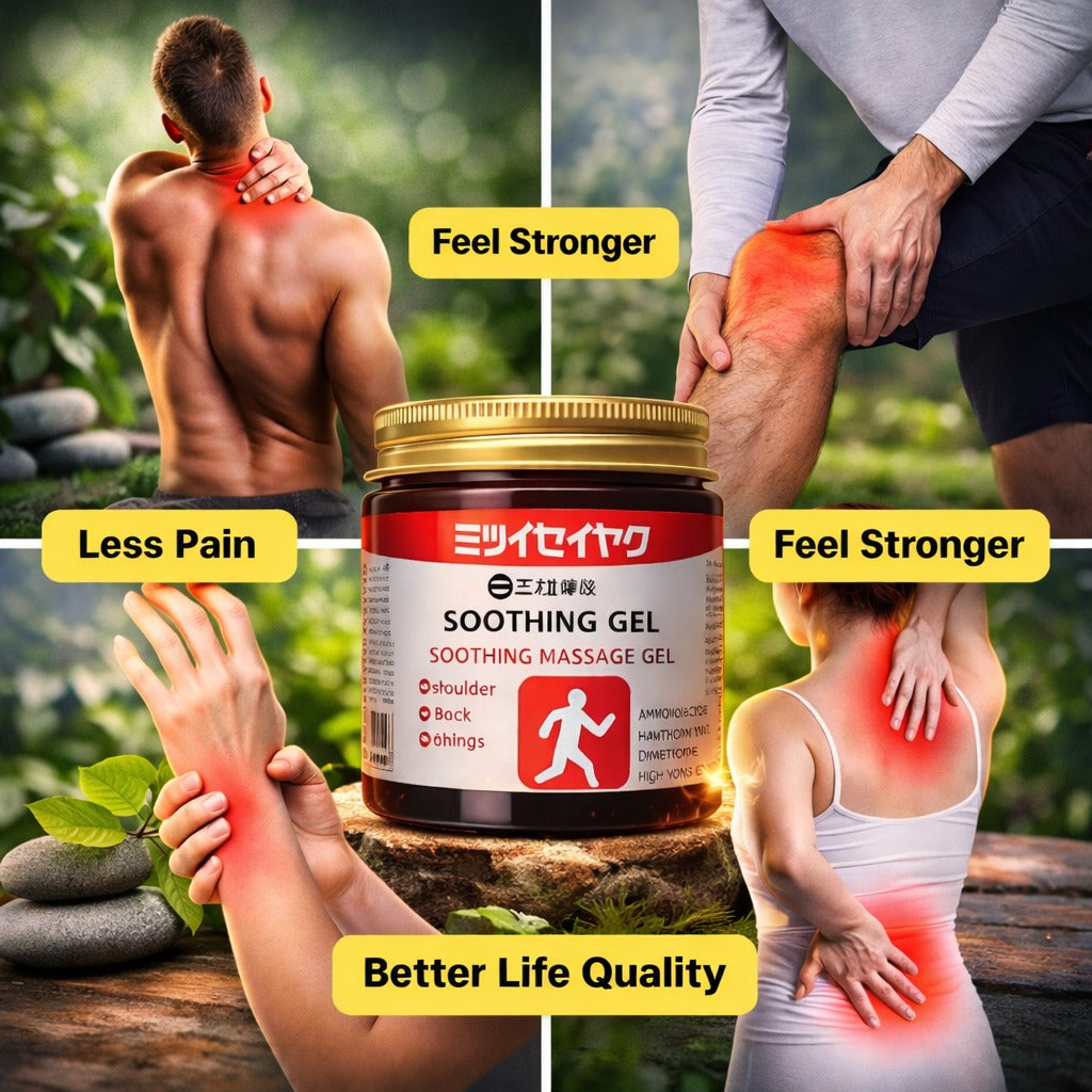 QUICKRELIEF™ - JAPANESE INSTANT PAIN RELIEF SOOTHING MASSAGE GEL (BUY 1 GET 1 FREE)