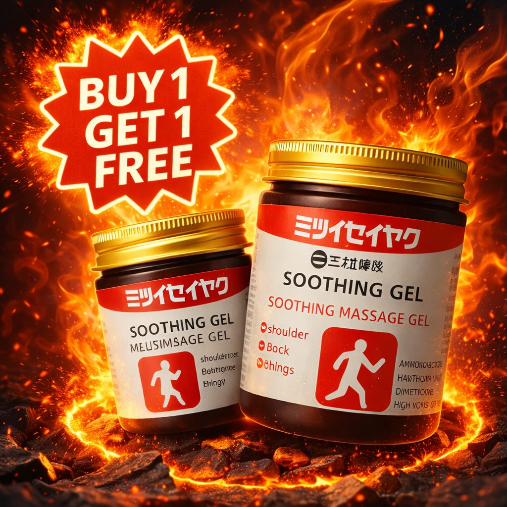 QUICKRELIEF™ - JAPANESE INSTANT PAIN RELIEF SOOTHING MASSAGE GEL (BUY 1 GET 1 FREE)